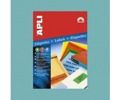 Етикети Apli цветни 210х297 mm, 1 на лист